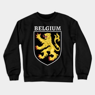 Belgian Coat of Arms Crewneck Sweatshirt